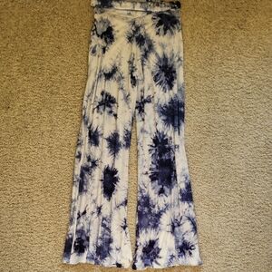 Delicously Colorful Palazzo Pants In A Tie-Dye Pattern Never Worn.